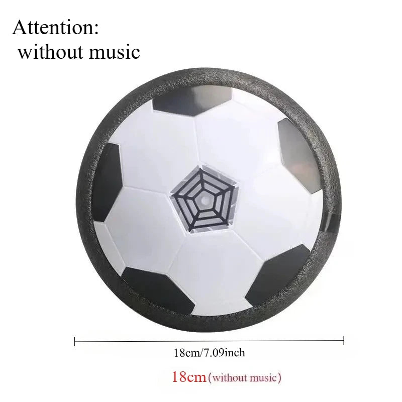 Fun Floating Foam Soccer Kid Toy Electric Hover Ball Indoor Safe Parent-child Interactive(Without Battery) Lighting and Music
