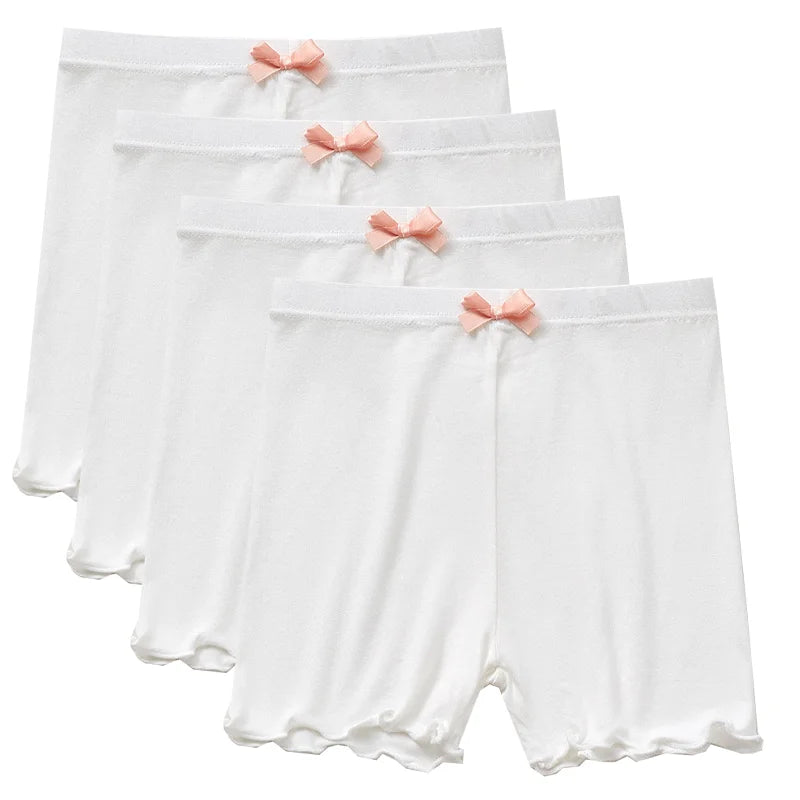 4Pcs Shorts Girls Shorts 2-14Y