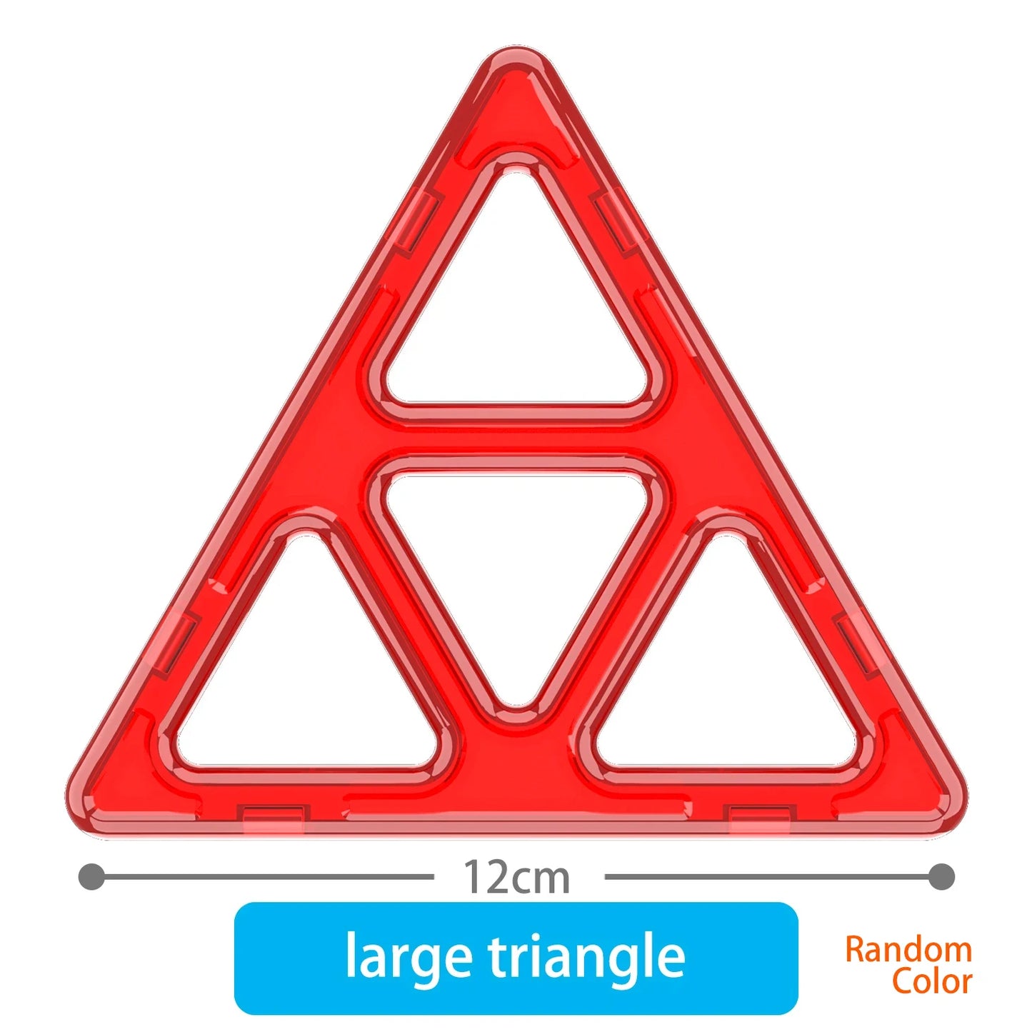 large Magnetic tiles Designer Magnet Building Blocks Accessories Educational Constructor Toys For Children Kids Girls Set Gift