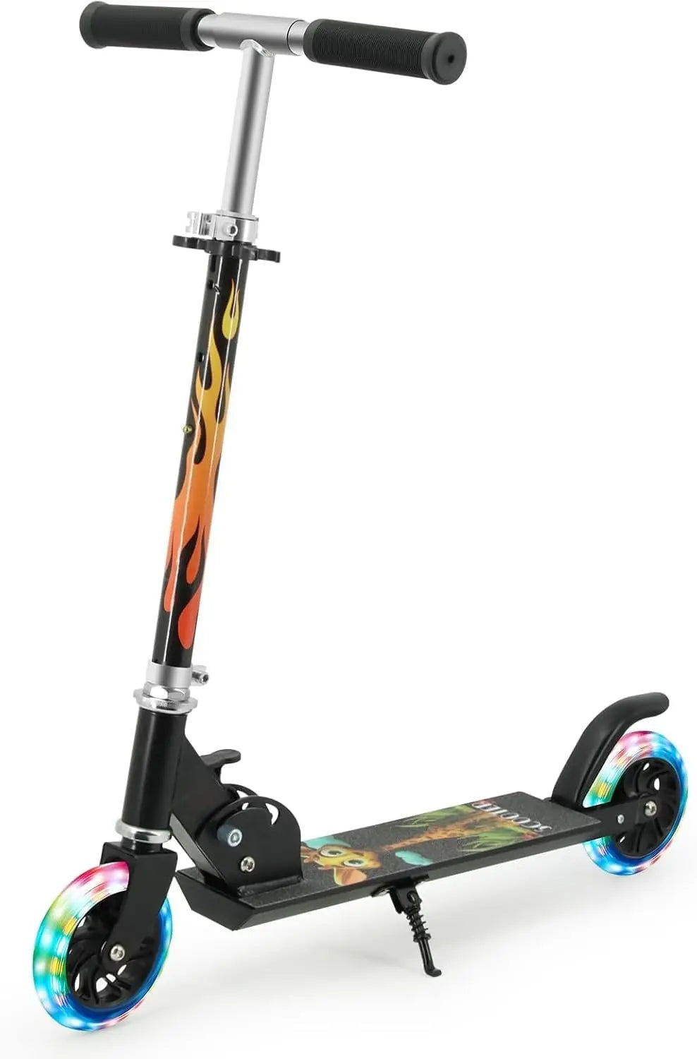 Scooter Toys for Kids Ages 6-12/3-5, Christmas Birthday Gifts for Girls Boys, Easy Folding Kids Scooter with 3 Levels Adjustable