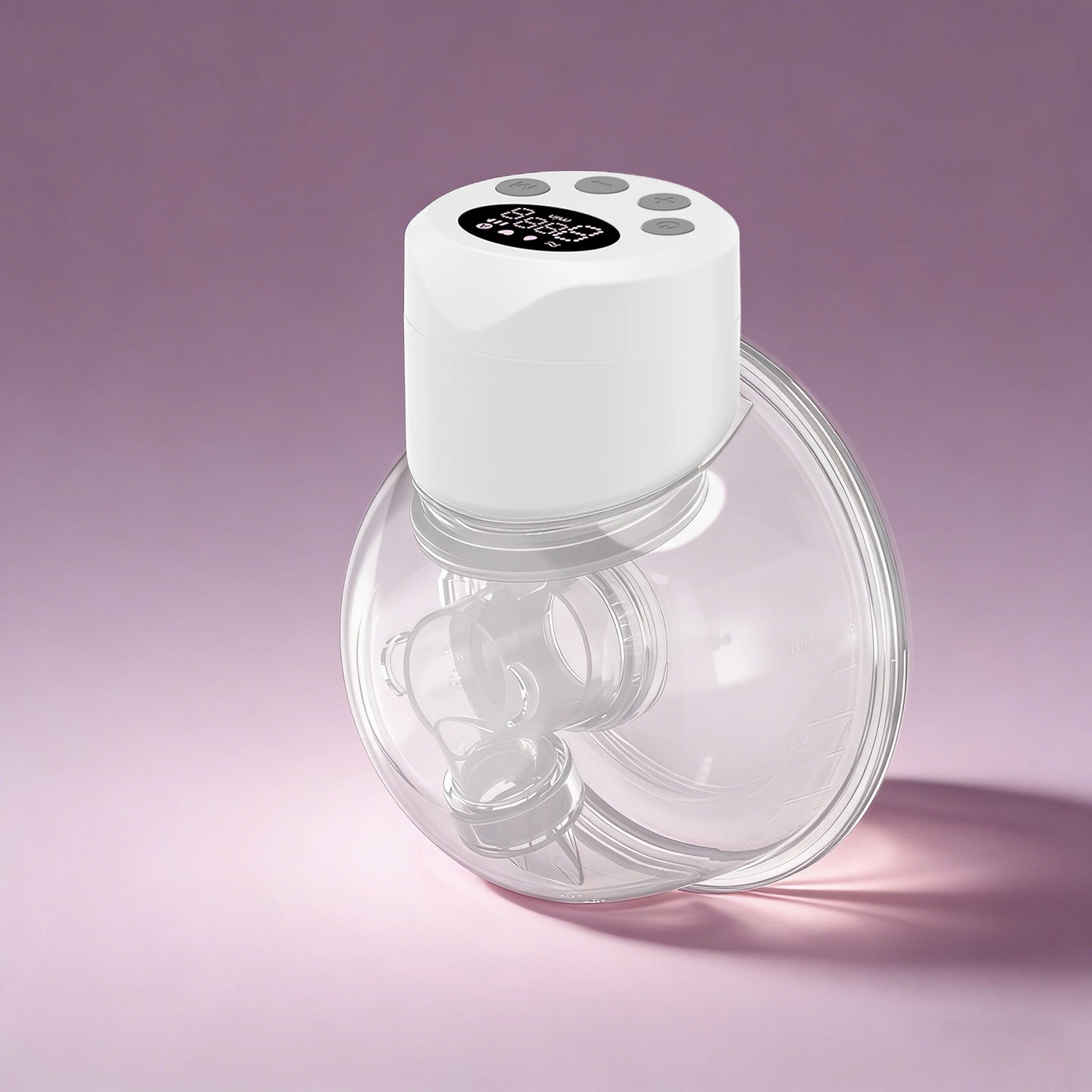 Electric Wearable Breast Pump - 4 Modes 9 Levels, Ultra-Quiet BPA-Free Hands-Free Portable 24mm Flange for Breastfeeding