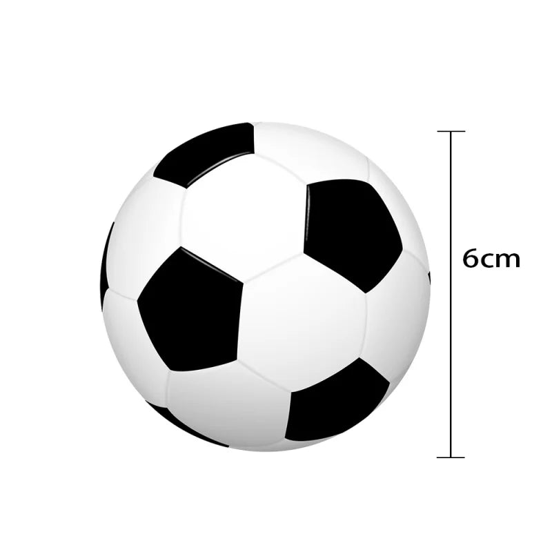 12Pcs Foam Sponge Decompression Vent Stress Balls Toy Soccer Anti Stress Relaxation Sports PU Ball Kids Birthday Party Supplies