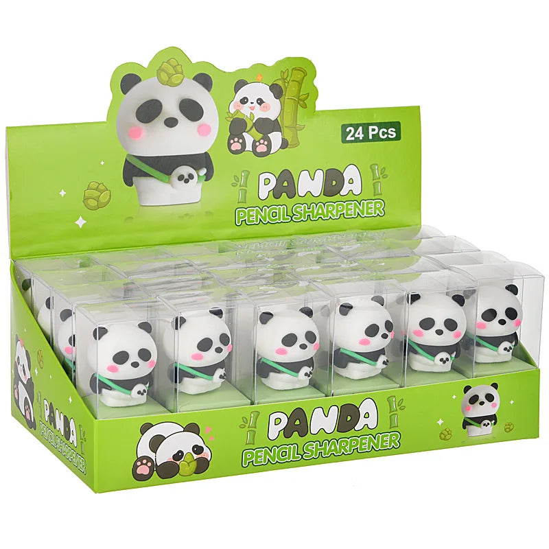 24 Pcs Cute Cartoon Capybara Shape Children's Pencil Sharpeners Primary School Student Stationery