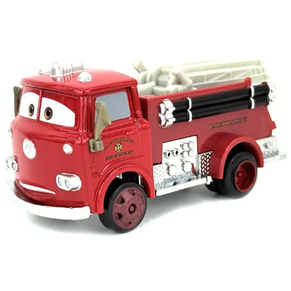 NEW 2026 HOT Pixar Cars 3 Lightning McQueen Fillmore 4-9CM 1:55 Metal Model Racing Car Toys Children's Birthday NEWYEAR Gifts