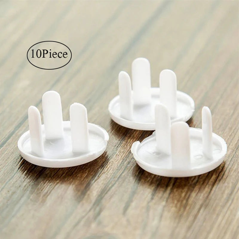 10Piec Socket Outlet Mains Plug Cover Baby Child Safety Protector Anti Electric Shock Child Plug Guard Safe Lock home Accessorie