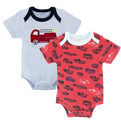 Honeyzone Summer Baby Clothes Infant Girls Romper Cute Lion Full Print Boys Bodysuits 2pcs /Set Trottie Jumpsuits Outfits 