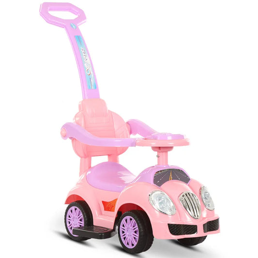 Children's Scooter Can Push and Sit Three in One Multifunctional Twist Car Baby Walker with Music