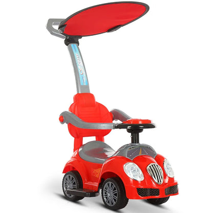 Children's Scooter Can Push and Sit Three in One Multifunctional Twist Car Baby Walker with Music