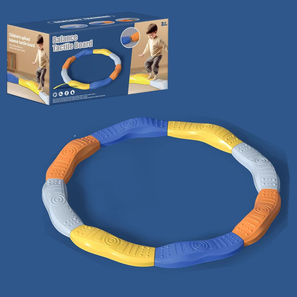 5Pcs/set Balance Stepping Stones Toys Kids Trampling Stone Montessori Toys Tactile Sensing Sports Toys Kids Indoor Outdoor Play