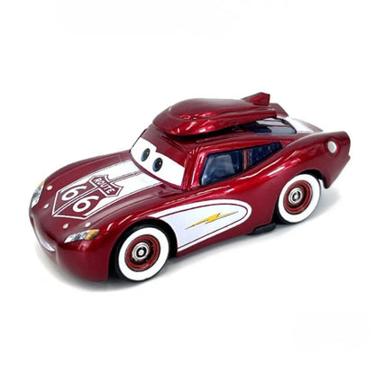 NEW 2026 HOT Pixar Cars 3 Lightning McQueen Fillmore 4-9CM 1：55 Metal Model Racing Car Toys Children's Birthday NEWYEAR Gifts