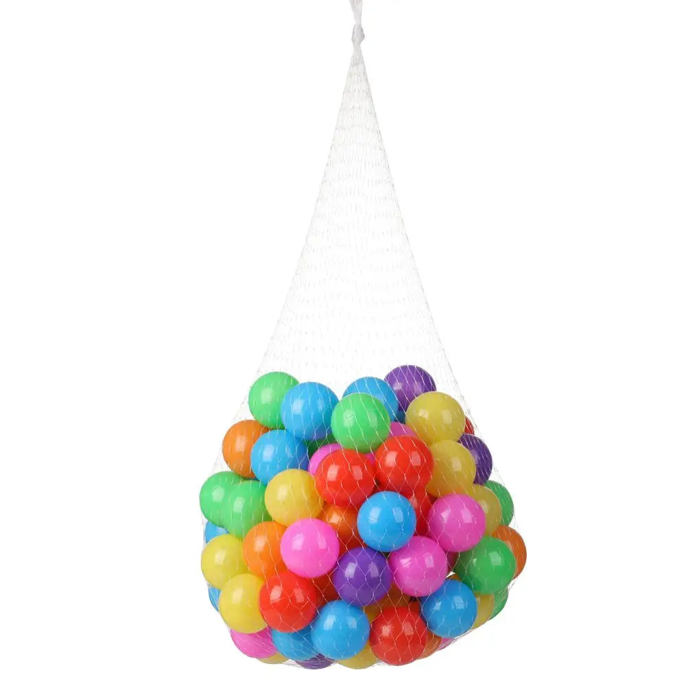 100Pcs Outdoor Sport Ball Colorful Soft Water Pool Ocean Wave Ball Baby Children Funny Toys Eco-Friendly Stress Air Balloons