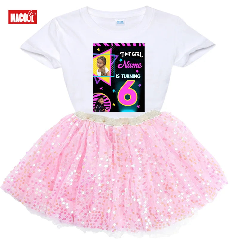 That Girl Laylay Tutu Set Girls 7th Birthday Party Outfits Kids Outfit Shirt Outfit Kids Shirts Girl Dress Sets Child Outfit 6th