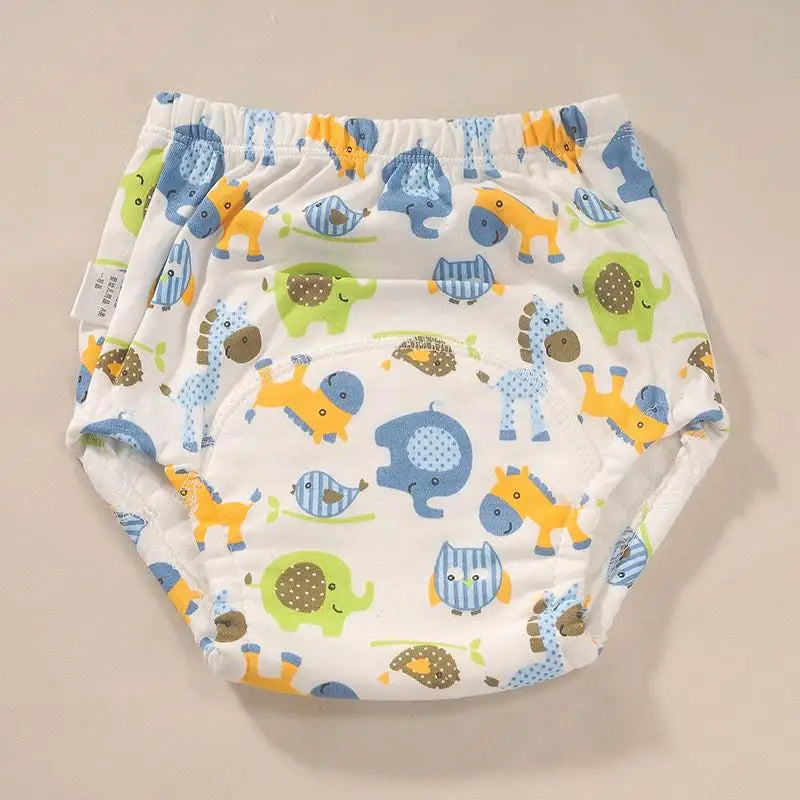 Newborn Training Pants Baby Shorts Solid Color Washable