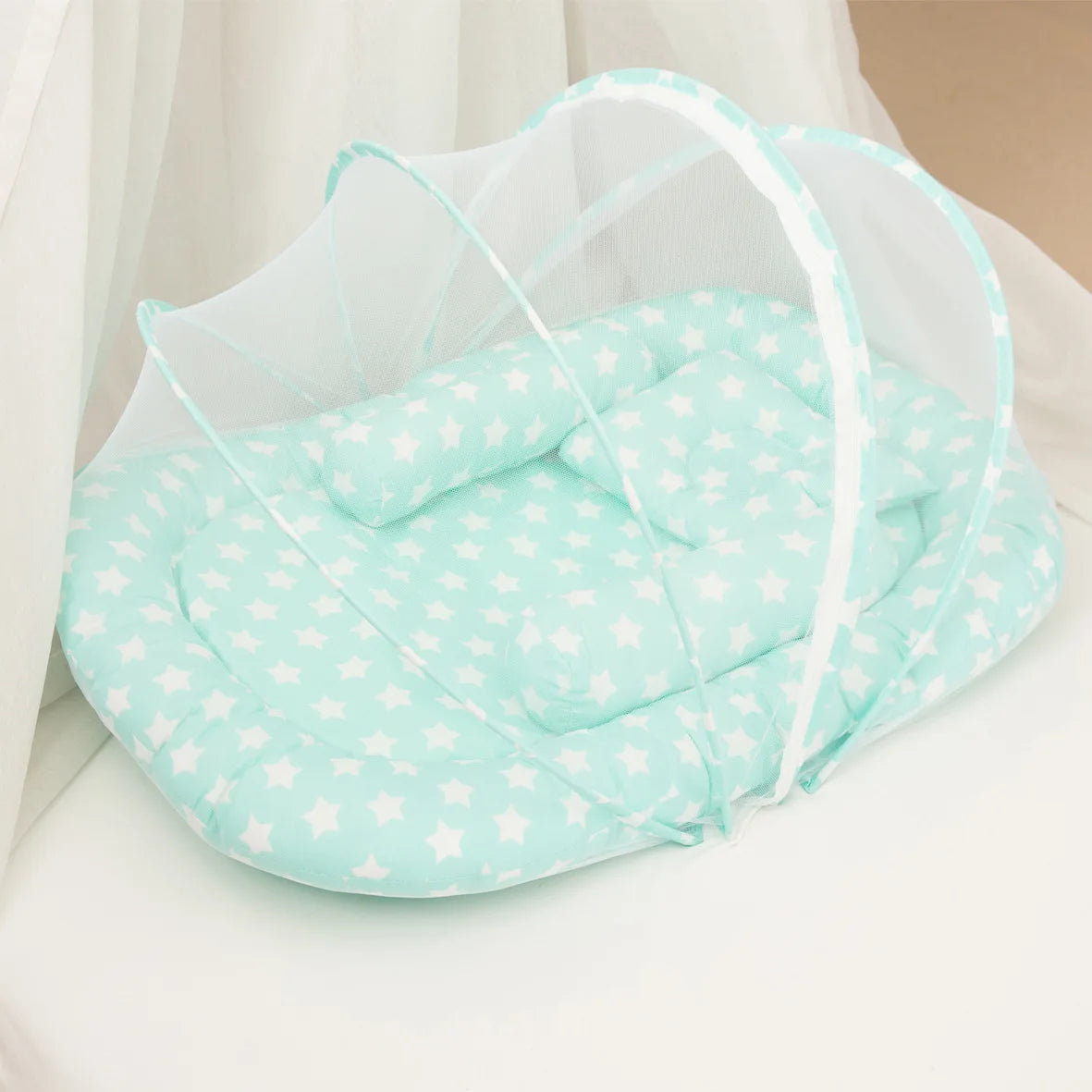 Foldable Babynest Bassinet Infant Sleeping Children's Bed with Mosquito Multi-Function Travel Baby Nest Portable Baby Bed Crib