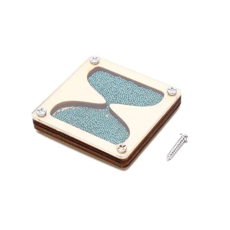 DIY Montessori Busy Board Wooden Toy Accessory animal Hourglas Alarm Clock Mirror Educational Unlock Sensory Toy Educational Toy