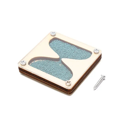DIY Montessori Busy Board Wooden Toy Accessory animal Hourglas Alarm Clock Mirror Educational Unlock Sensory Toy Educational Toy