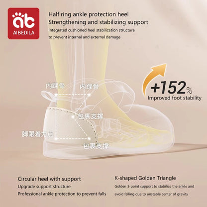 Baby Boys Girls Stars Leather Toddler Shoes Waterproof Rubber Soles Non-Slip
