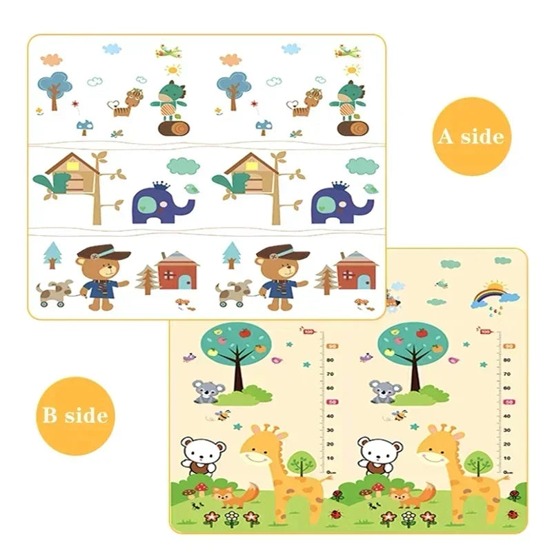 5 sizes to choose Baby Crawling Play Mats Non-toxic High-quality Baby Activity Gym Carpet Baby Game Children's Safety Rug