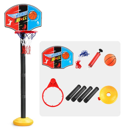 Toddler Adjustable Basketball Hoop 52-115CM Stand Rack for Kids Baby Outdoor Indoor Ball Sport Backboard Rim Shoot Children Toy