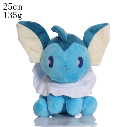 A set of combination sales Eevee Collection Pokemon Glaceon Leafeon Sylveon Plush  Espeon Umbreon Flareon Vaporeon Stuffed Doll