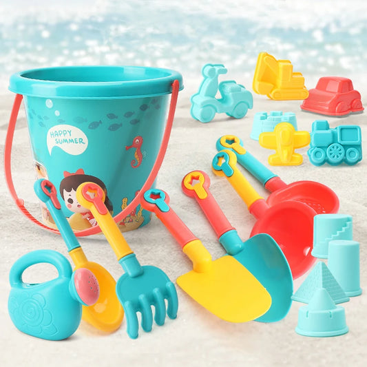 Beach Toys for Kids Sand Set Sand Bucket Beach Shovel Toys