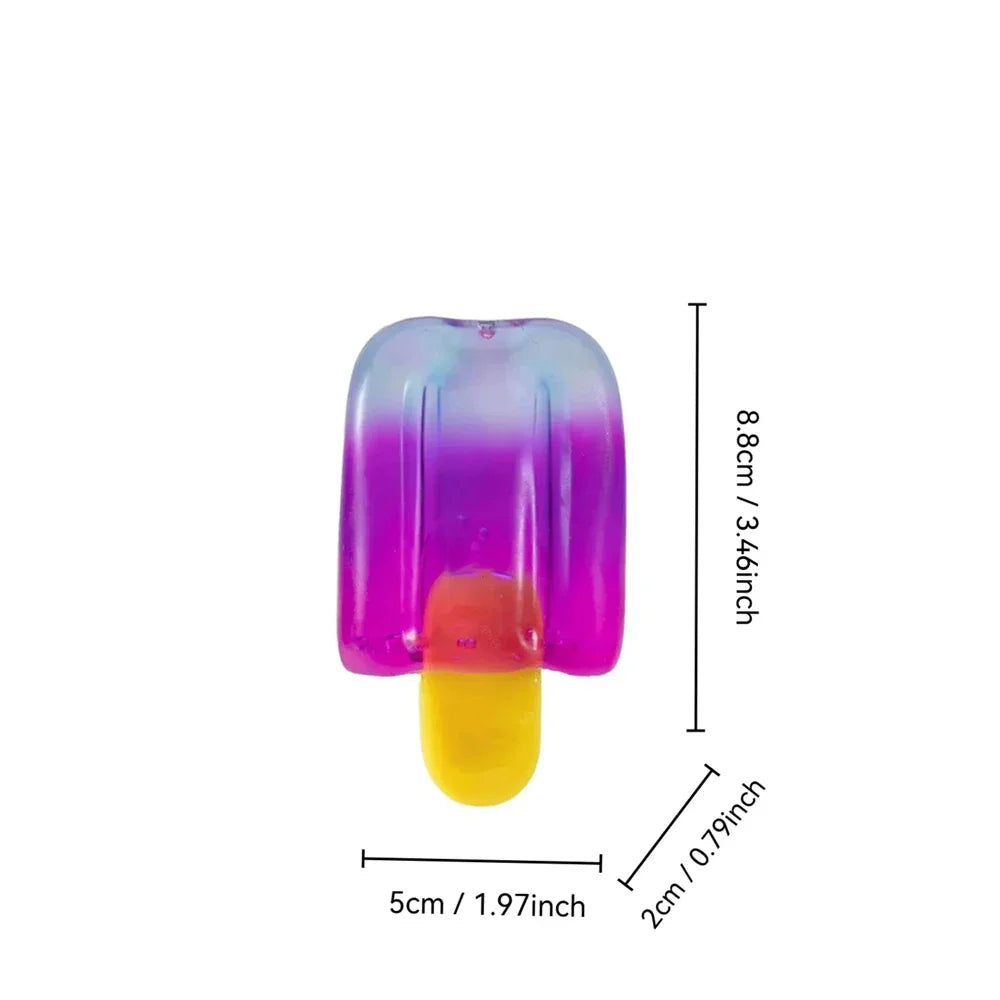 Schylling Needoh popsicle Cube Sensory Stress Relief Squishy Cube Anti-Anxiety
