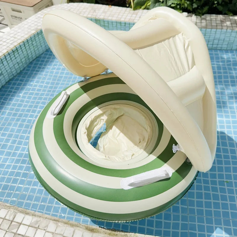 Rooxin Pool Float Baby Swim Ring Tube Inflatable Swimming Seat Ring For Kid Child Swimming Circle Beach Water Play Equipment