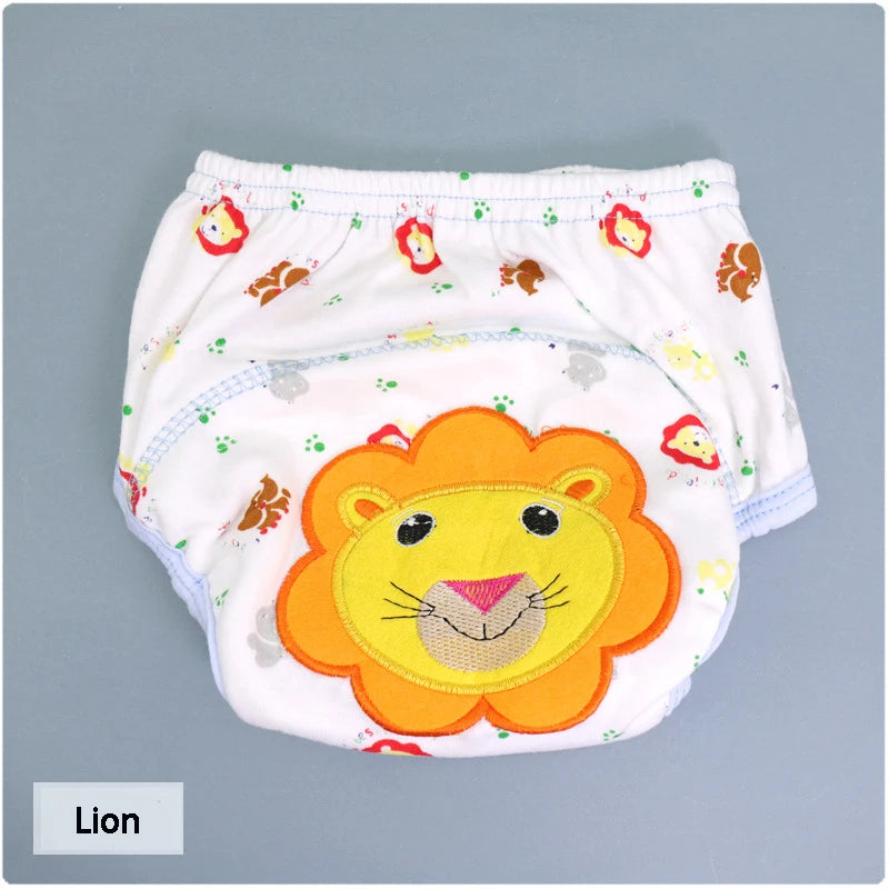 Mother Kids Baby Bare Cotton Cloth Diapers Unisex Reusable Infants Children Training Panties Washable Underwear Nappies Changing