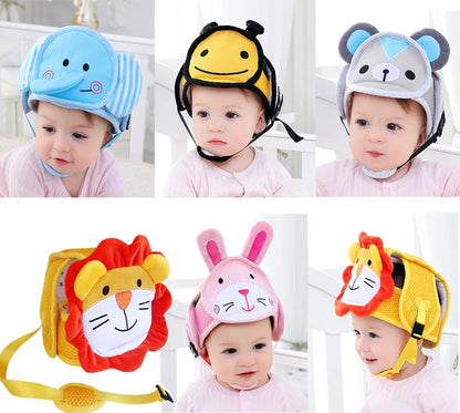 0-6 Years Baby Anti-fall Helmet Baby Head Protector Head Protection Toddler Anti-collision Cap Child Safety Helmet
