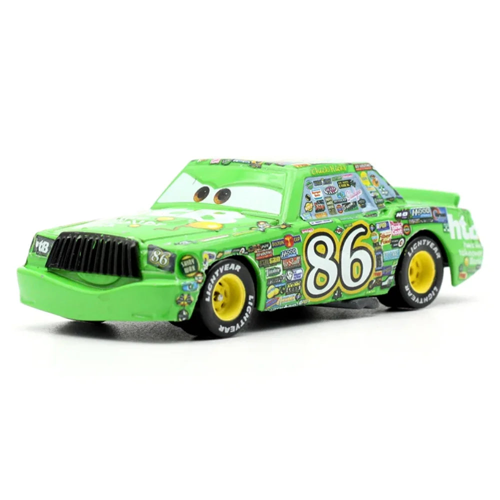 NEW 2026 HOT Pixar Cars 3 Lightning McQueen Fillmore 4-9CM 1：55 Metal Model Racing Car Toys Children's Birthday NEWYEAR Gifts
