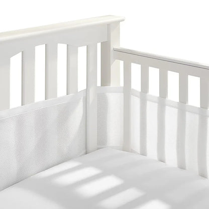 Four Seasons Breathable Infant Bedding Bumpers Newborn Baby Room Decor Cot Bed Around Protector Crib Bumper Liner