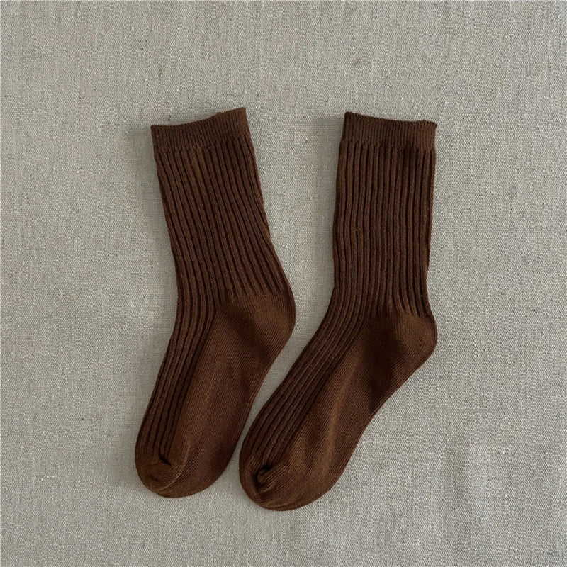 1-10Years Kids Boys Girls School Sock Stripped Toddlers Ankle Socks Cotton Children's Casual Sock Soft