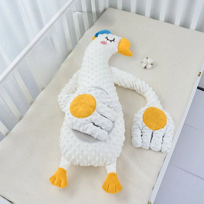 Baby Soothing Patting Pillow for Newborns, Electric Sleep Aid with Remote-Controlled Gentle Hand Motion