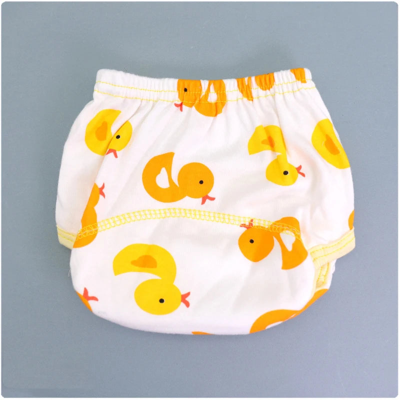 Mother Kids Baby Bare Cotton Cloth Diapers Unisex Reusable Infants Children Training Panties Washable Underwear Nappies Changing