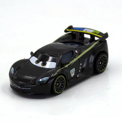 NEW 2026 HOT Pixar Cars 3 Lightning McQueen Fillmore 4-9CM 1：55 Metal Model Racing Car Toys Children's Birthday NEWYEAR Gifts
