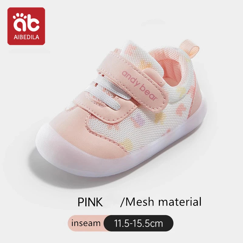 Baby Boys Girls Stars Leather Toddler Shoes Waterproof Rubber Soles Non-Slip