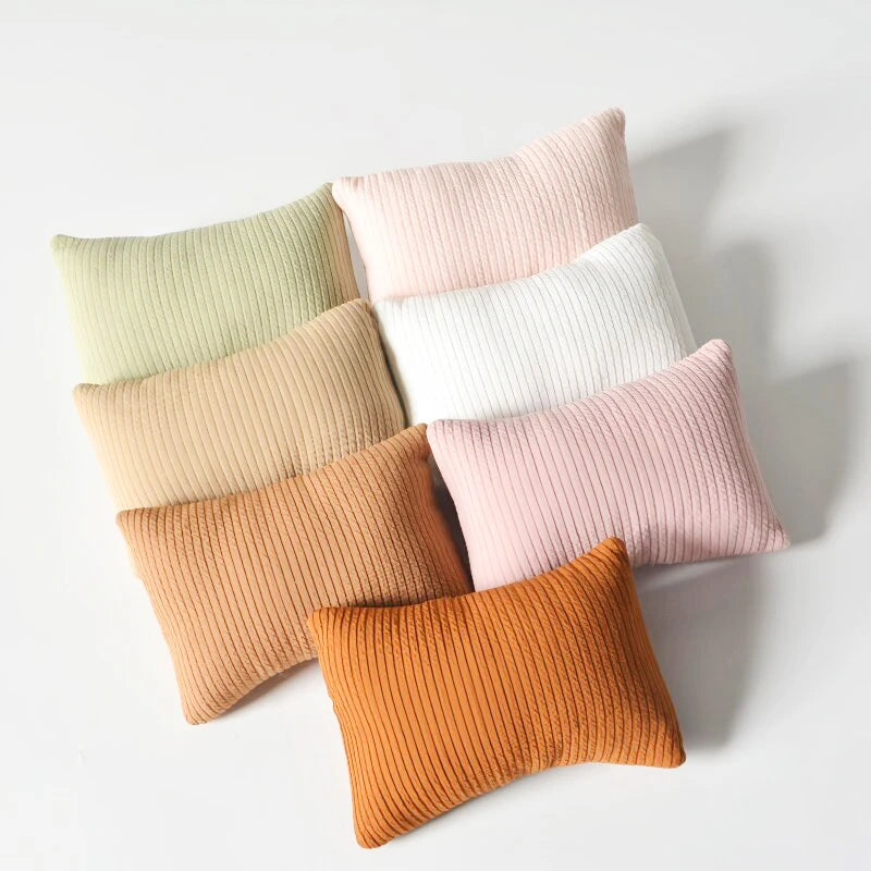 Stretchy Newborn Wrap Photography Jersey Baby Swaddle Wrap Headband Set Posing Pillow Newborn Photography Backdrops Accessories