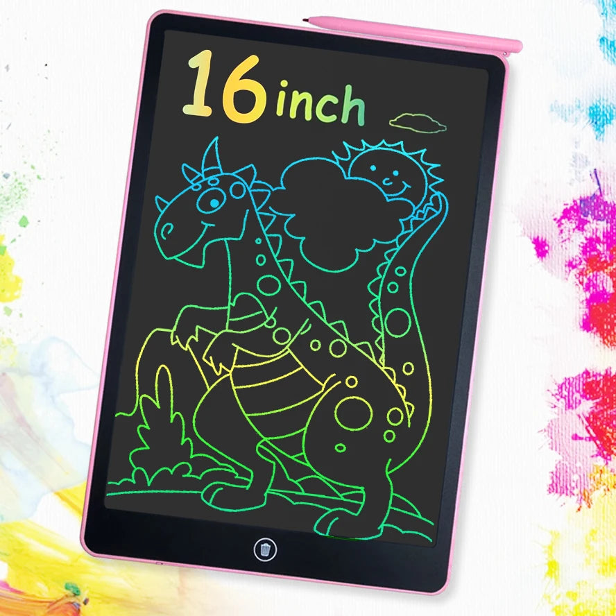 16/12/8.5/6.5 Inch LCD Writing Drawing Tablet Doodle Board Montessori Educational Toy for kids