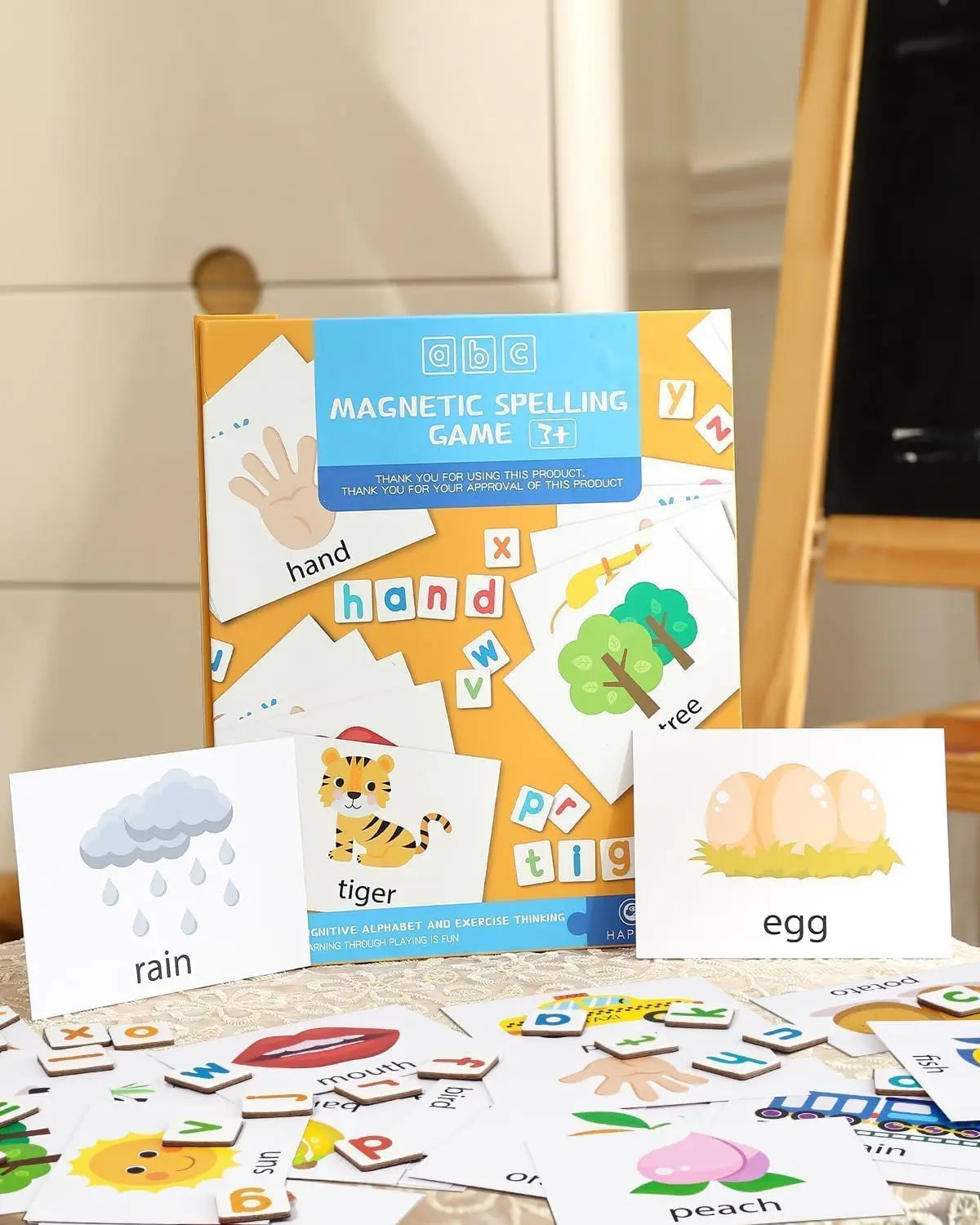 Letters and Numbers Set for Toddlers, 52Pcs Refrigerator Alphabet Magnets for Kids- Early Education