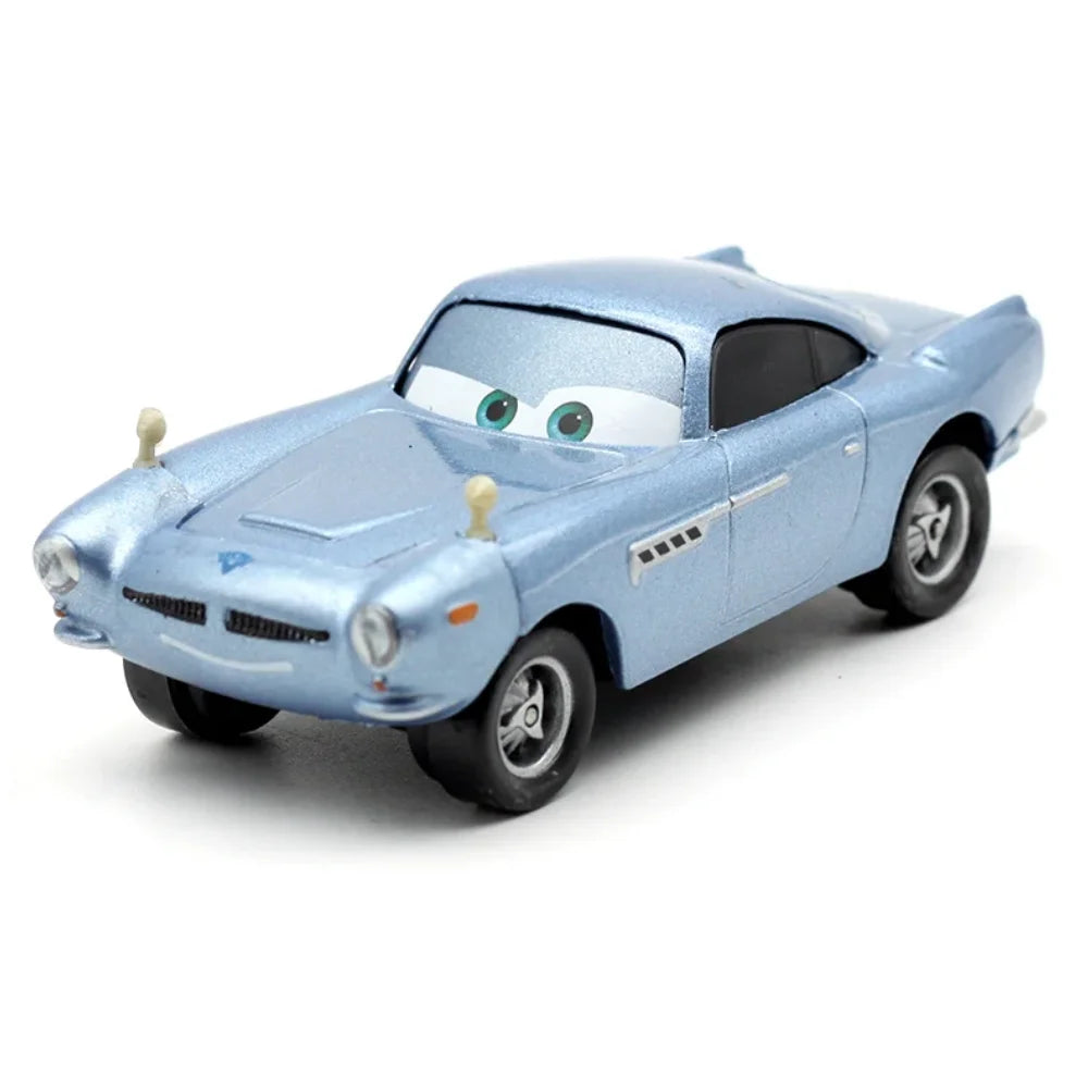 NEW 2026 HOT Pixar Cars 3 Lightning McQueen Fillmore 4-9CM 1：55 Metal Model Racing Car Toys Children's Birthday NEWYEAR Gifts