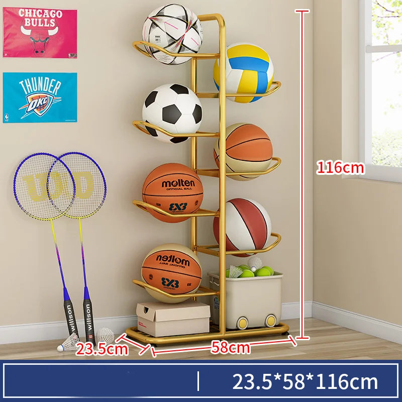 Indoor Children Storage Rack Ball Storage Rack