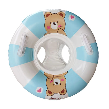 Rooxin Pool Float Baby Swim Ring Tube Inflatable Swimming Seat Ring For Kid Child Swimming Circle Beach Water Play Equipment