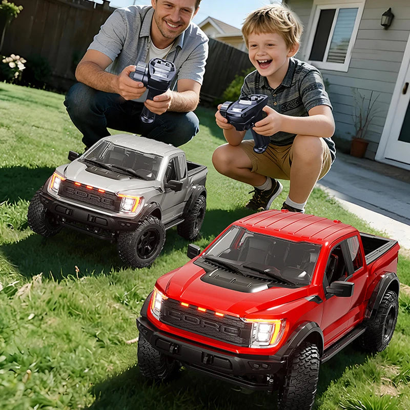 Boy 1/12 Scale 4WD F150 Raptor Crawler Truck Full-Scale Off-Road Pickup Toys