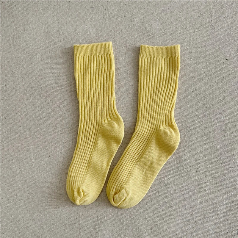 1-10Years Kids Boys Girls School Sock Stripped Toddlers Ankle Socks Cotton Children's Casual Sock Soft