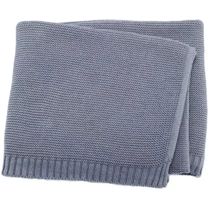 Personalized Name Baby Blanket Embroidered Name Knit Baby Blanket Newborn Gift New Mom Gifts Newborn Baby Girl & Boy Gift