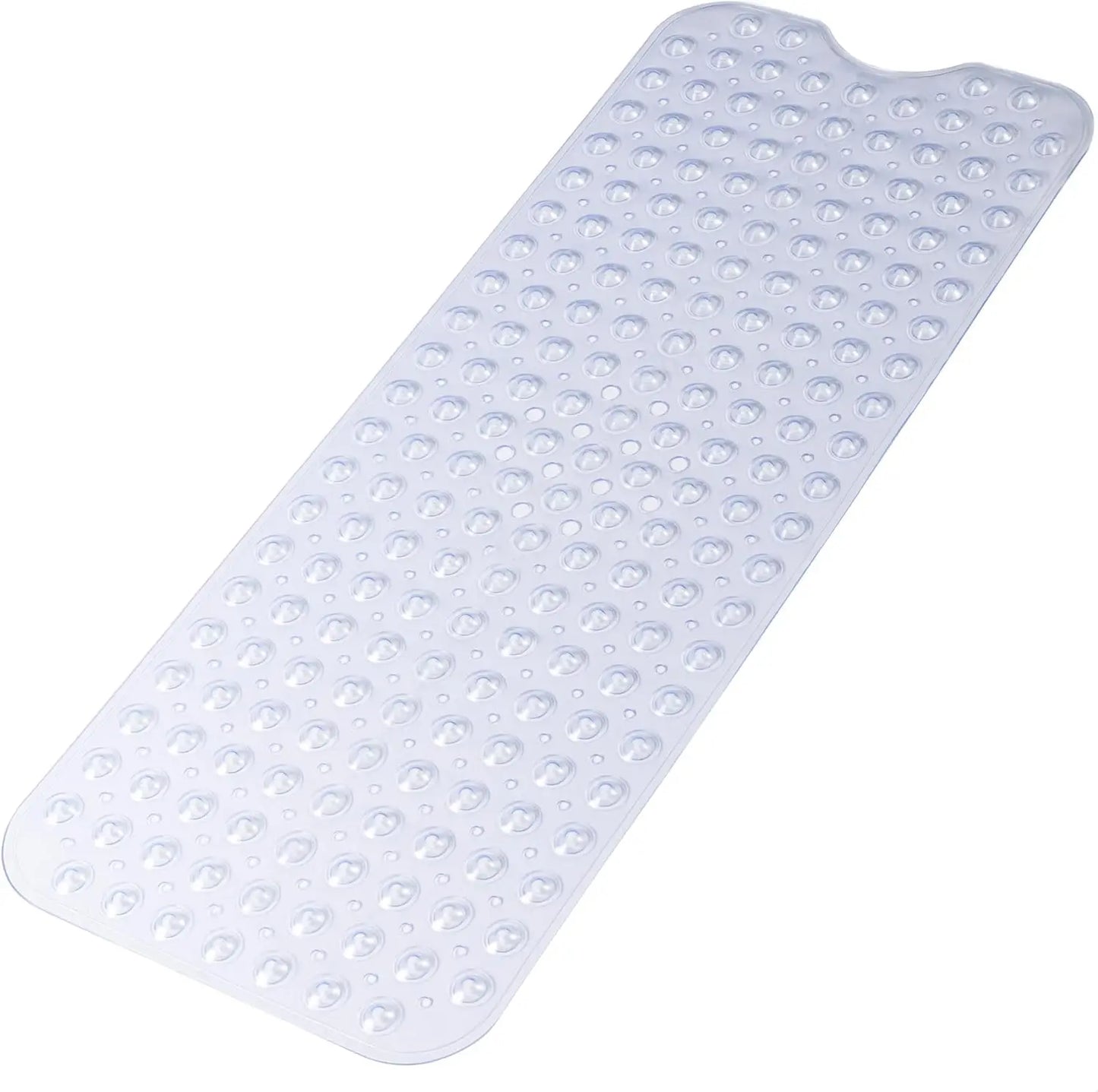 1pc Cartoon Extra Long Bathtub Mat 40x100cm Non-Slip Bathmat Suction Cups & Drain Holes