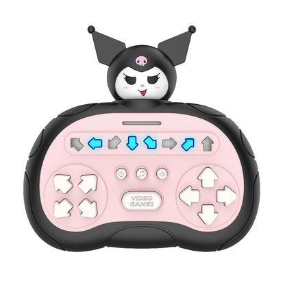 Quick Push Game Pop Up Fidget Bubble Electronic Pop it Pro Game Pikachu Stitch Spider Man Light AntiStress Toys For Kids Gift