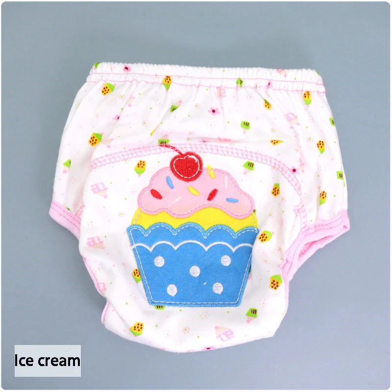 Mother Kids Baby Bare Cotton Cloth Diapers Unisex Reusable Infants Children Training Panties Washable Underwear Nappies Changing
