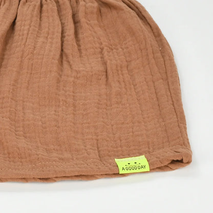 New Summer Children's Pure Cotton Shorts Fashion Solid Color Beach Shorts Kid's Casual Outing Shorts Age 2-10