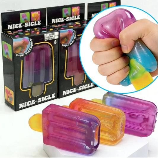 Schylling Needoh popsicle Cube Sensory Stress Relief Squishy Cube Anti-Anxiety